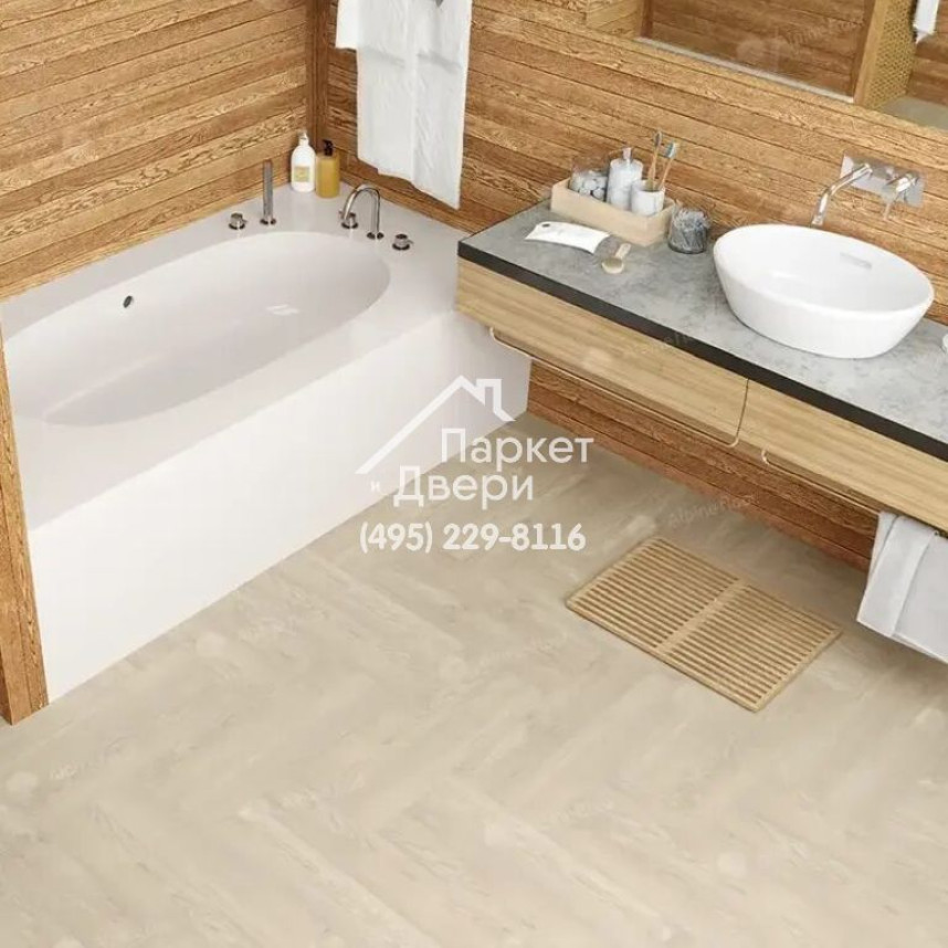 Виниловые полы Alpine Floor, Parquet Premium, Дуб Адара ECO 19-14 MC, 600х125х8