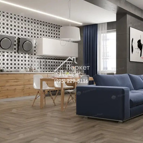 Виниловые полы Alpine Floor, Parquet Premium, Северная История ECO 19-15 MC, 600х125х8