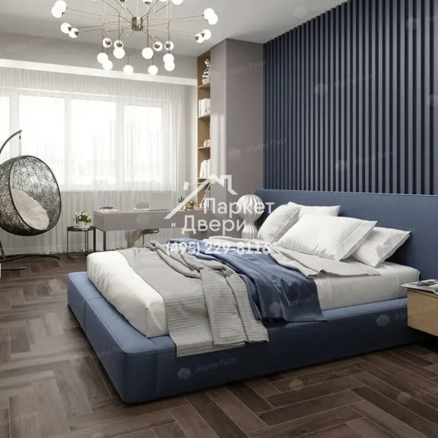 Виниловые полы Alpine Floor, Parquet Premium, Фафнир ECO 19-16 MC, 600х125х8-2