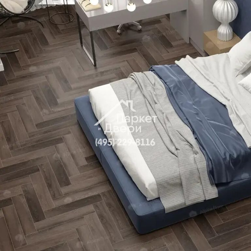 Виниловые полы Alpine Floor, Parquet Premium, Фафнир ECO 19-16 MC, 600х125х8