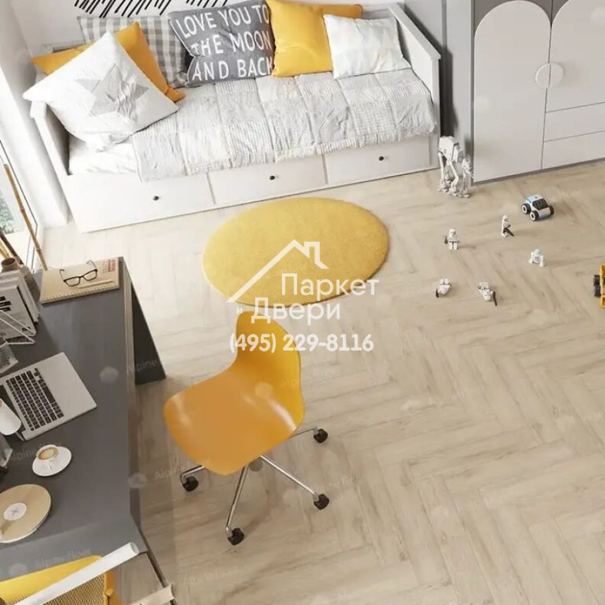 Виниловые полы Alpine Floor, Parquet Premium, Дуб Медия ECO 19-20 MC, 600х125х8