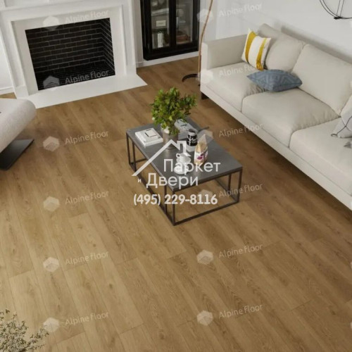 Виниловые полы Alpine Floor, Solo Plus, Аллегро ЕСО 14-101 MC, 1220х183х4