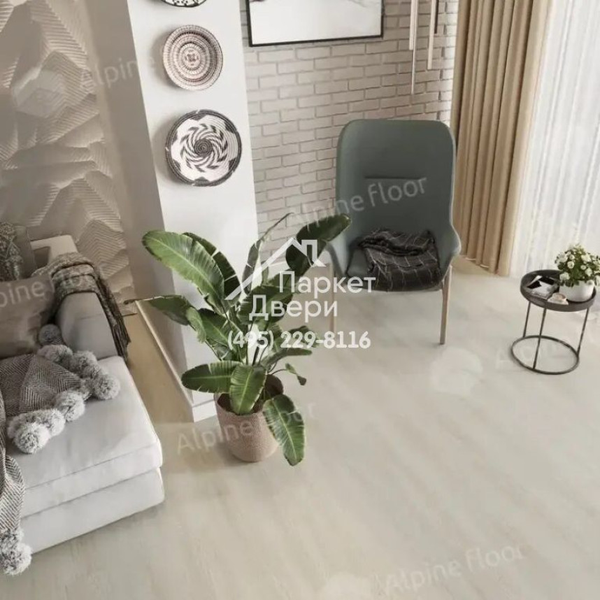 Виниловые полы Alpine Floor, Solo Plus, Виваче ЕСО 14-201 MC, 1220х183х4-3