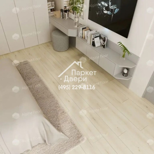 Виниловые полы Alpine Floor, Solo Plus, Ададжио ЕСО 14-401 MC, 1220х183х4
