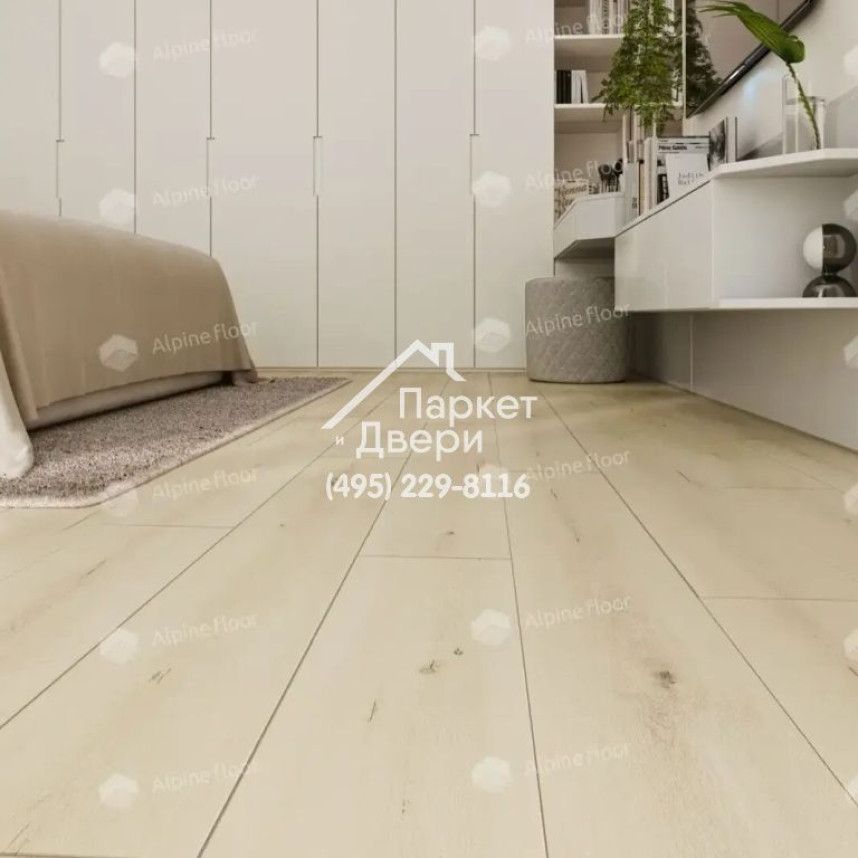 Виниловые полы Alpine Floor, Solo Plus, Ададжио ЕСО 14-401 MC, 1220х183х4