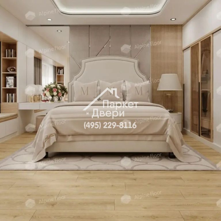 Виниловые полы Alpine Floor, Solo Plus, Комодо ЕСО 14-701 MC, 1220х183х4-2