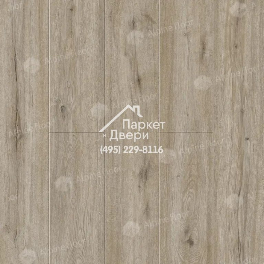 Виниловые полы Alpine Floor, Solo Plus, Прэсто ЕСО 14-801 MC, 1220х183х4-1