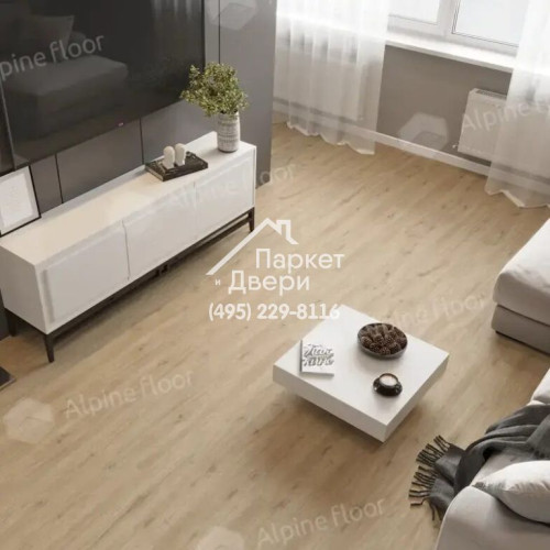 Виниловые полы Alpine Floor, Solo Plus, Анданте ЕСО 14-1001 MC, 1220х183х4