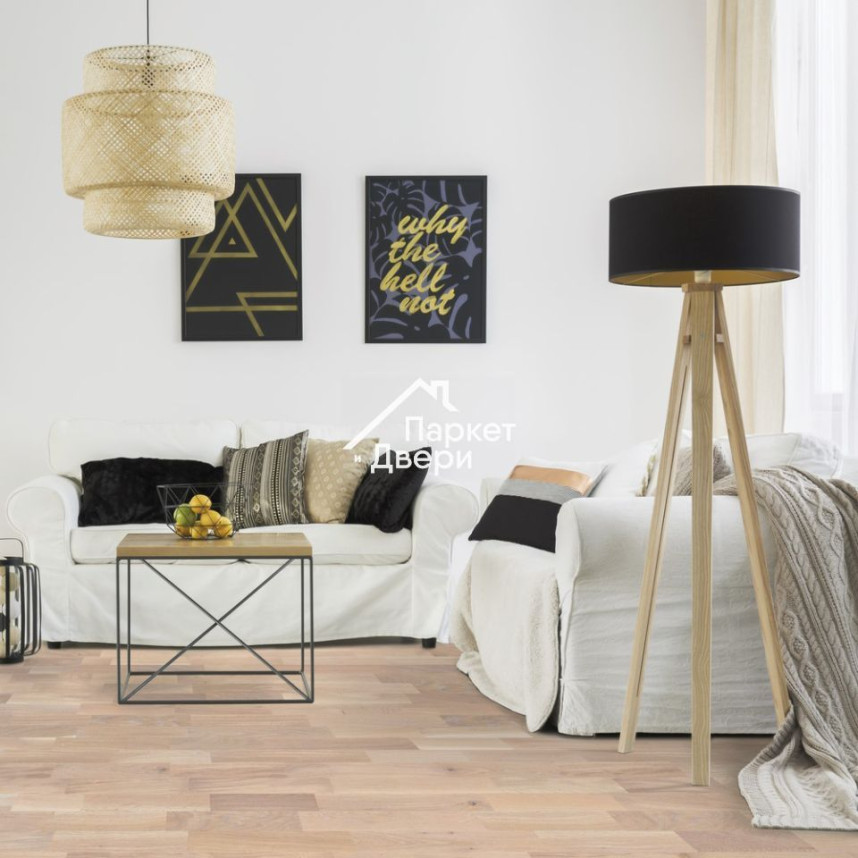 Паркетная доска Sommer Europarquet Дуб Бежевый Масло 3-полосный толщина 13,2 мм 2.658 м2