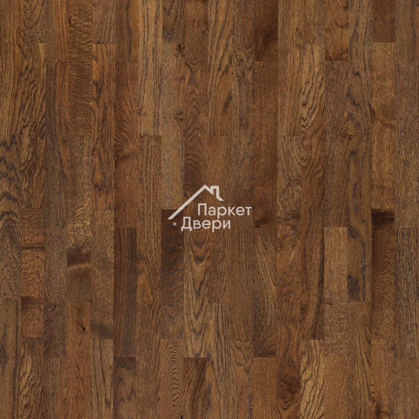 Паркетная доска Tarkett Salsa Дуб Шоколад Браш (2.658 м2)-1