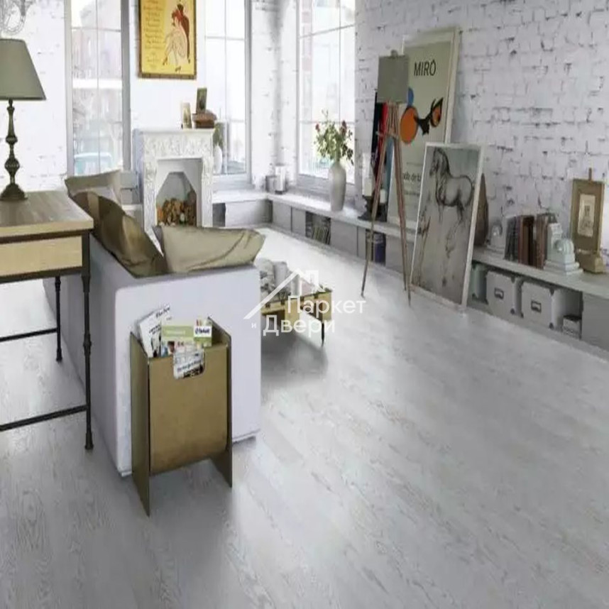 Паркетная доска Tarkett Rumba Дуб Снежный Браш (0.86 м2)-2