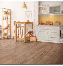 Паркетная доска Sommer Classic Plank Дуб Неро Браш Масло 1150 1-полосный (1,132 м2)