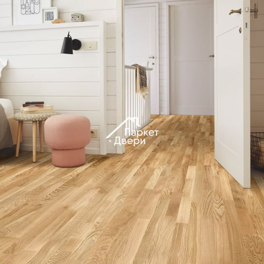 Паркетная доска Tarkett Salsa Дуб Натур Полуглянцевый (2.658 м2)-1