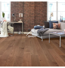 Паркетная доска Tarkett Step XL Дуб Барон Сиена Браш 1200 (1.182 м2)