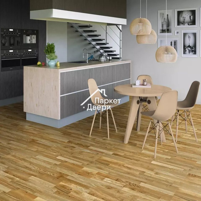 Паркетная доска Tarkett Salsa Дуб Вивид Браш (2.658 м2)-5