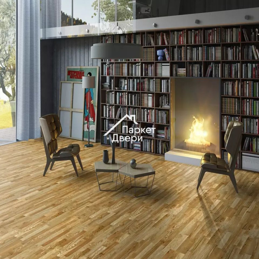 Паркетная доска Tarkett Salsa Дуб Вивид Браш (2.658 м2)-4