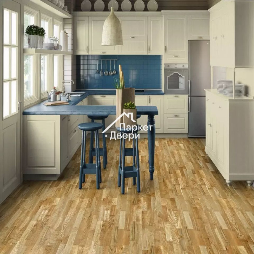 Паркетная доска Tarkett Salsa Дуб Вивид Браш (2.658 м2)-2