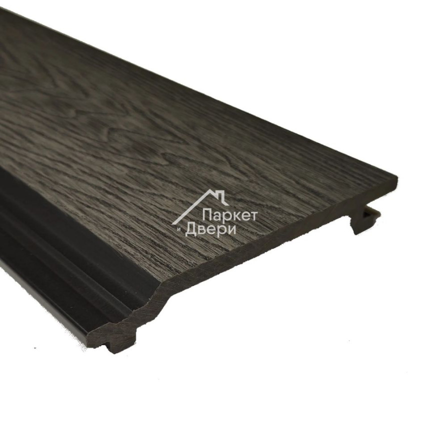 Панель фасадная Серая WPS, 3000x155x20-2