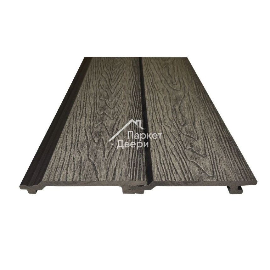 Панель фасадная Серая WPS, 3000x155x20-1