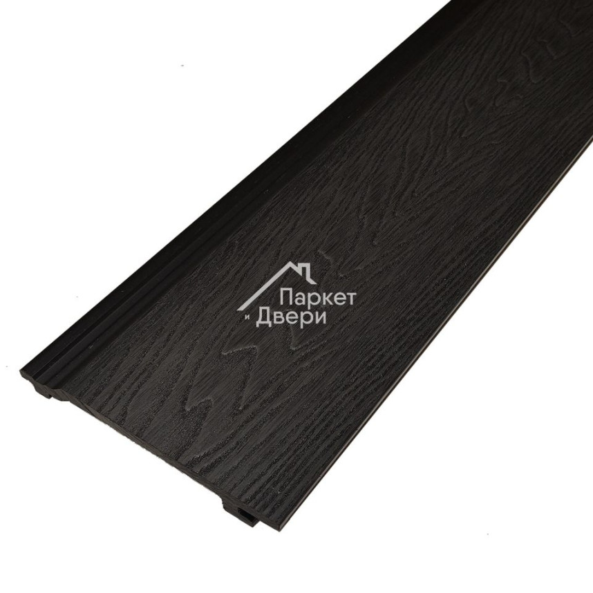 Панель фасадная черная WPS, 3000x155x20-3