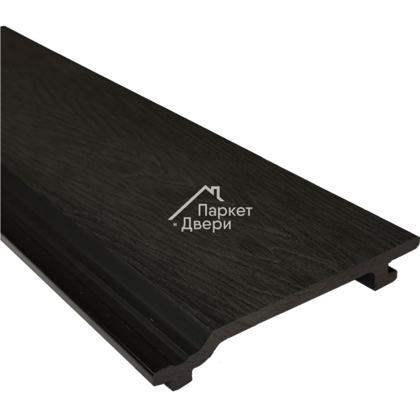 Панель фасадная черная WPS, 3000x155x20-4