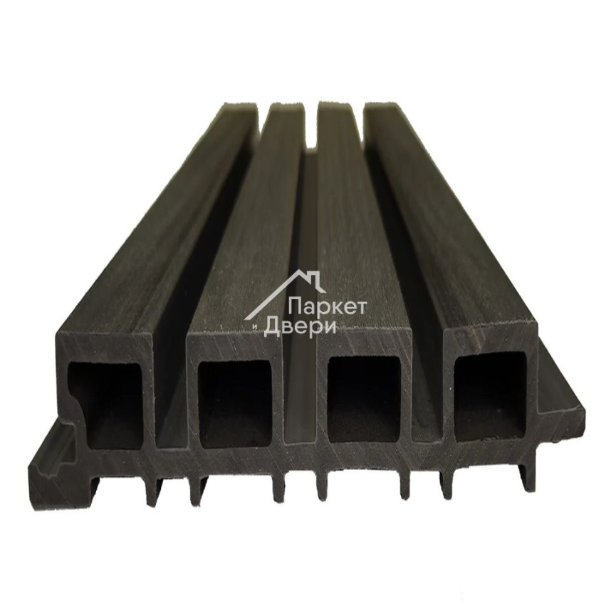 Реечные панели Co-extrusion Серый WPS, 3000x219x26-2