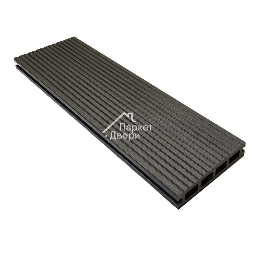 Террасная доска Серая WPS, 4000, 3000x146x22-5