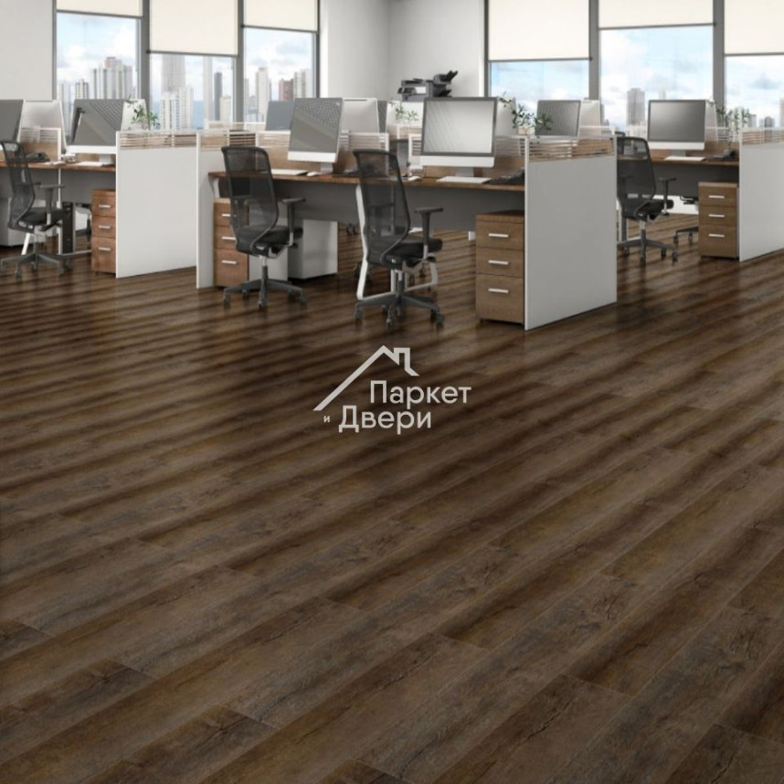 Ламинат SPC QUARTZ STEP Quartz-Step 3,5 мм Дуб Тар-1