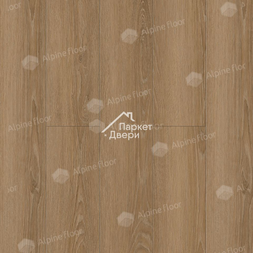 Виниловый пол Alpine Floor ULTRA LVT плитка Дуб Сантана ЕСО 5-38