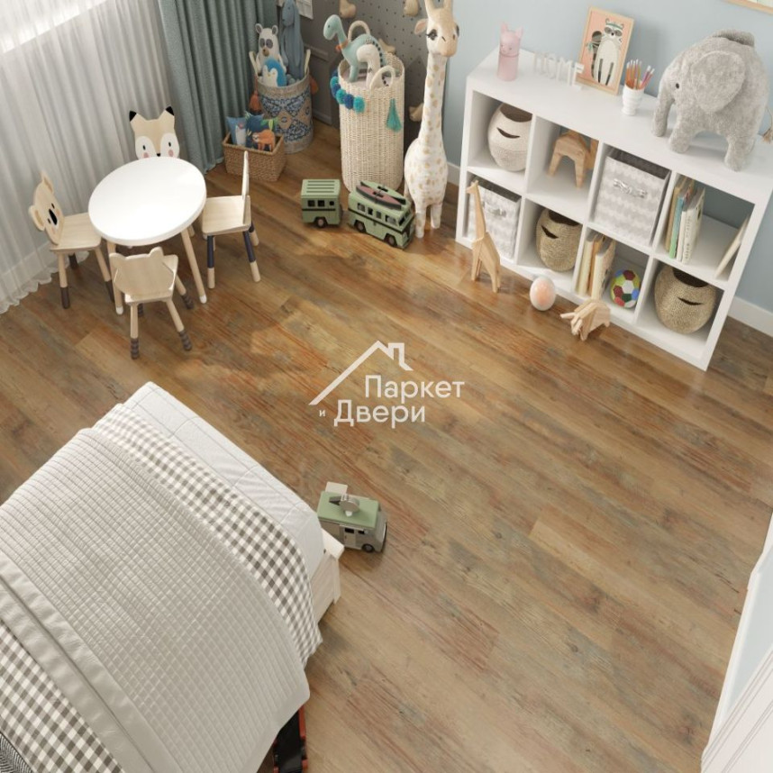 Ламинат SPC Cronafloor  NANO Сосна Медовая-2