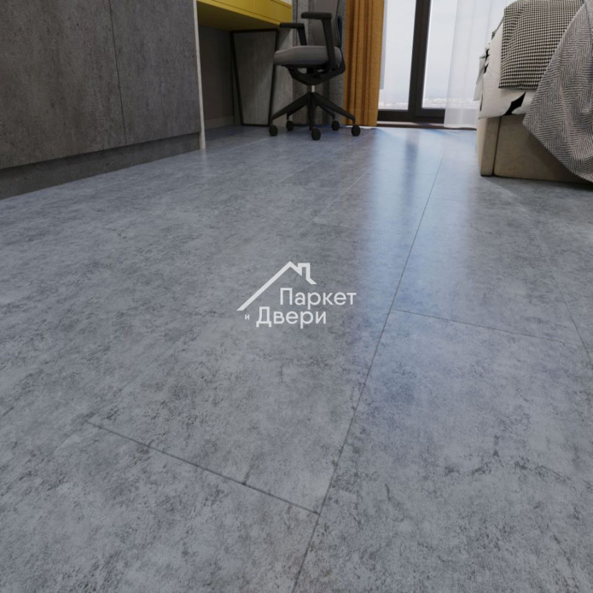 Ламинат SPC Cronafloor STONE Мелли Грей-1