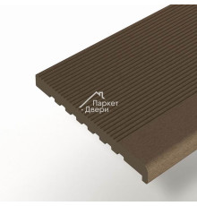 Террасная доска Woodvex Select  Кофе Ступени (3м. и 4м.)x348x22