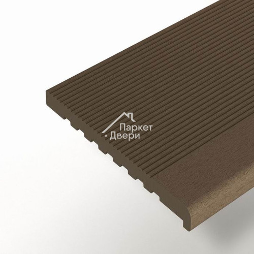 Террасная доска Woodvex Select  Кофе Ступени (3м. и 4м.)x348x22