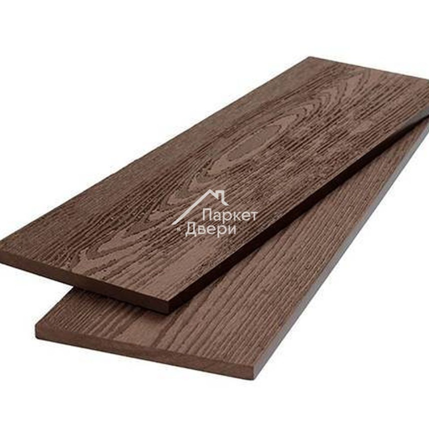 Заборная доска  ProDPK (обработка с двух сторон) шоколад-1