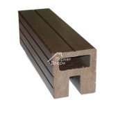 Профиль П-образный ProDPK шоколад,3000x50x50