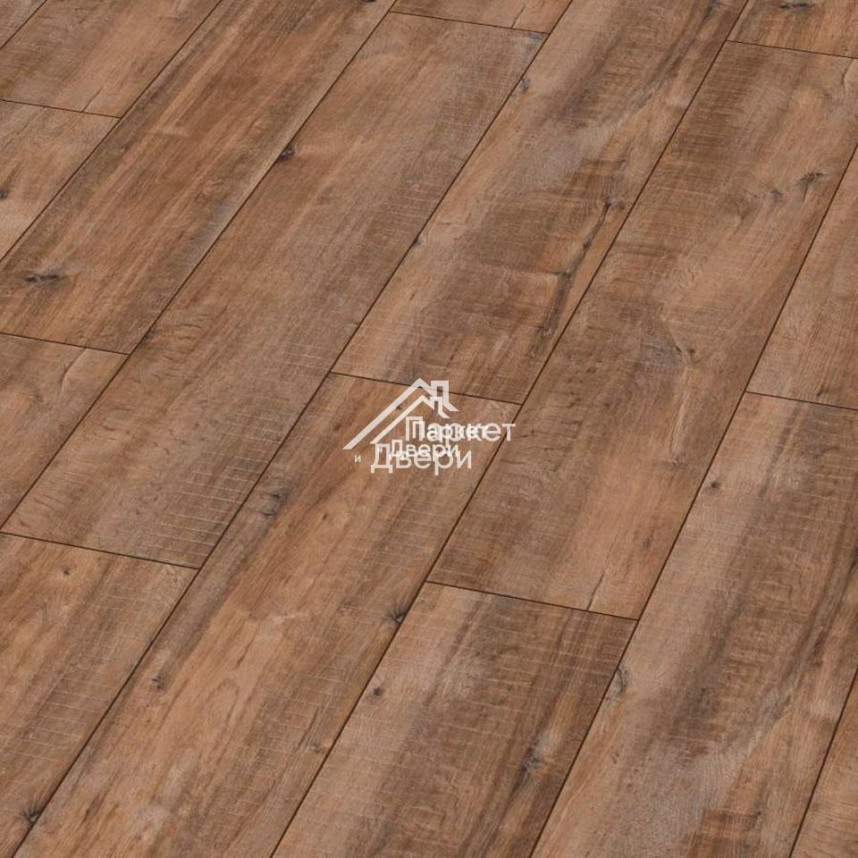 Ламинат Kronotex (Кронотекс) Exquisit Plus Дуб Гала коричневый D4784