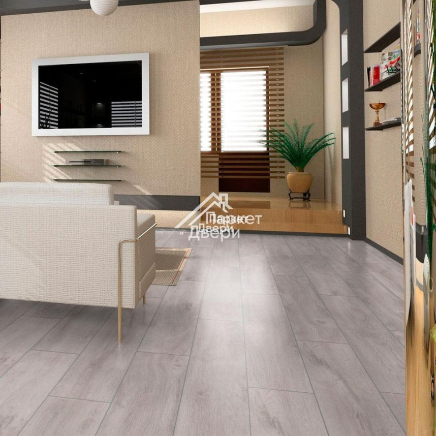 Ламинат Kronotex (Кронотекс) Robusto Дуб серый Премиум D4956