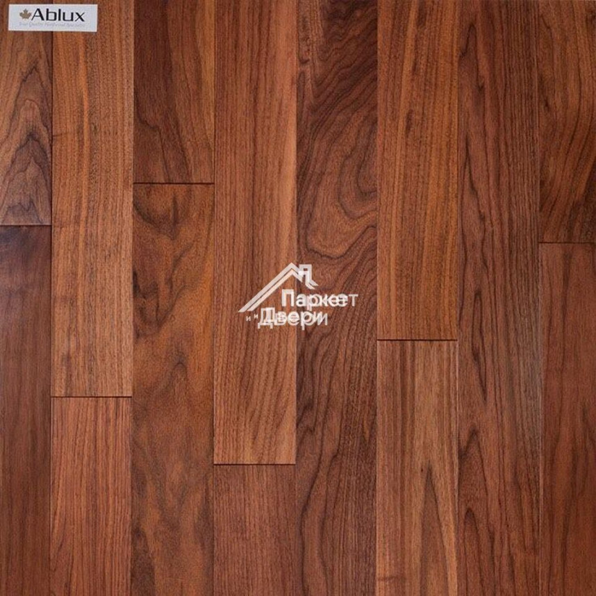 Инженерная доска Ablux Орех Американский (WALNUT) SELECT масло, 300-1200x127x12
