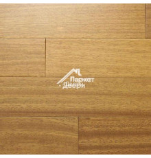 Массивная доска Ekzofloor Ироко, Лак, 450-1200x90x15
