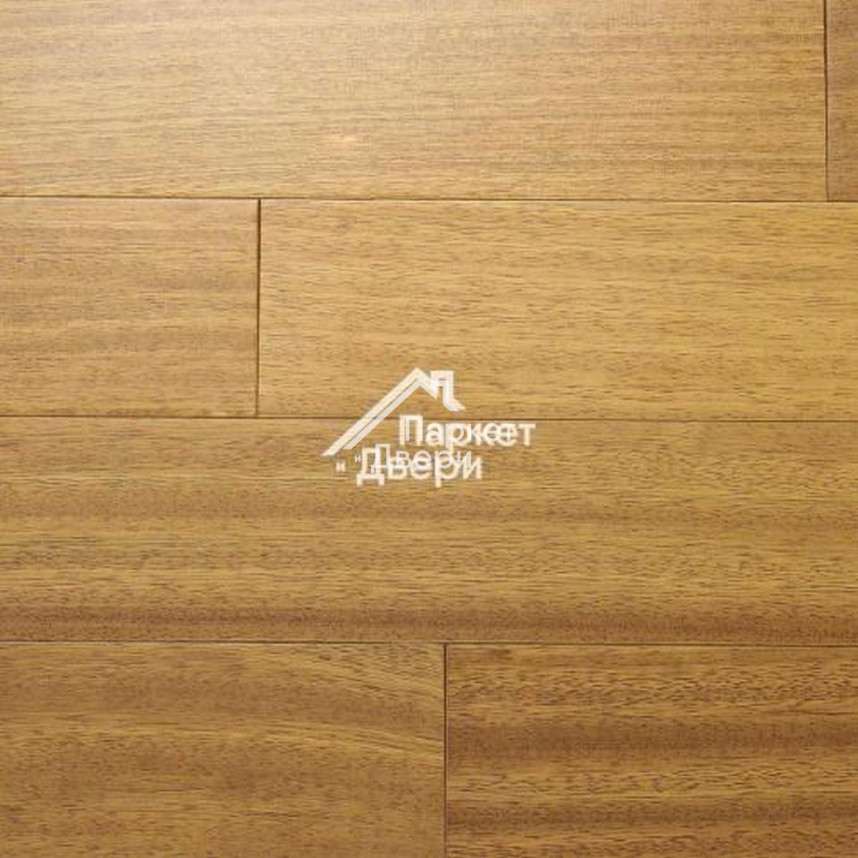 Массивная доска Ekzofloor Ироко, Лак, 450-1200x90x15