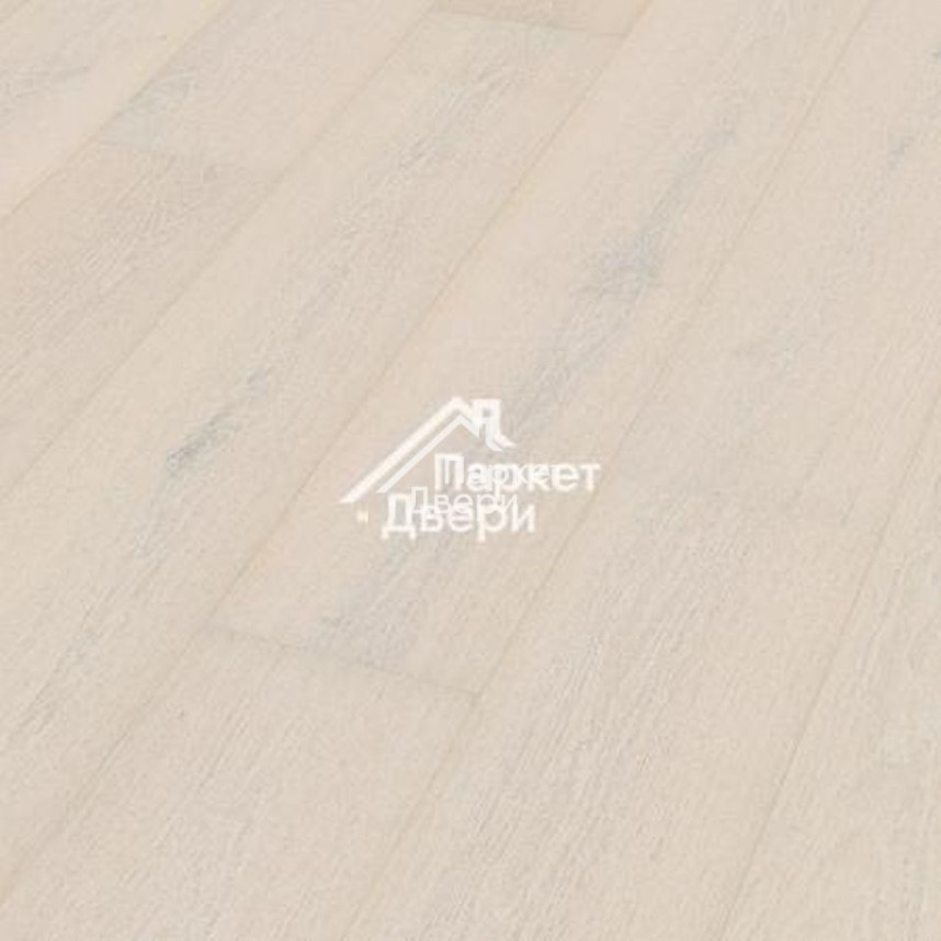 Паркетная доска Meister HD 400 Lindura Дуб натур Полярный белый МЛ