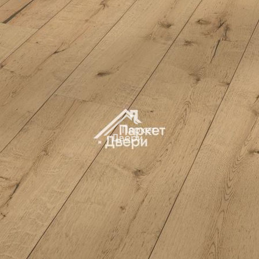 Паркетная доска Meister HD 400 Lindura Дуб рустик Кофе латте НМ