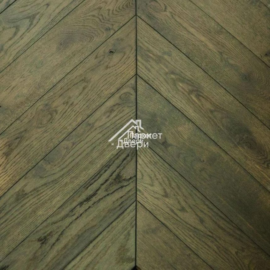 Модульный паркет Kochanelli Французская ёлка Льюбиа(темно серый)/Original