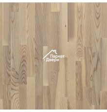 Паркетная доска Focus Floor Classic ASH MISTRAL WHITE MATT 3S, 2266x188x14