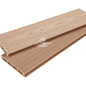 Террасная доска ProDPK двусторонняя пустотелая LIGHT 3000 Бронза,3000x135x20