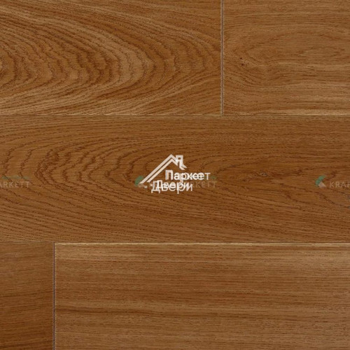 Инженерная доска Kraft Parkett Medium 2-х слойная доска Дуб Натур Арт.207 400-1500x130x15