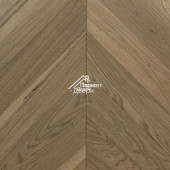 Паркет Wood Bee французская ёлка Chevron Дуб Aureo / Аурео, 510х92х12мм 