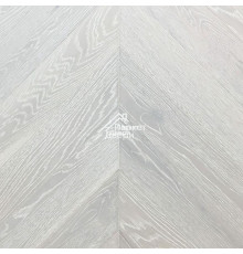 Паркет Wood Bee французская ёлка Chevron Дуб Неве / Neve, 510х92х12мм