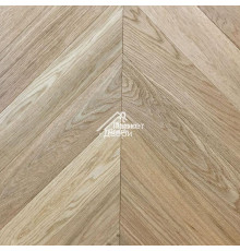 Паркет Wood Bee французская ёлка Chevron Дуб Селект / Select, 510x92x12мм