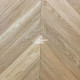 Паркет Wood Bee французская ёлка Chevron Дуб Селект / Select, 510x92x12мм
